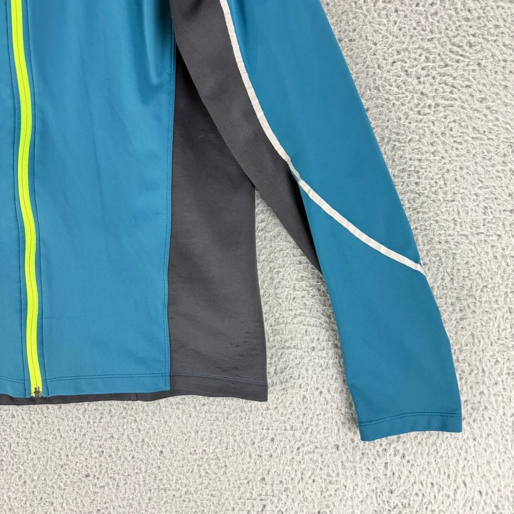 The North Face Flight Series Jacket Men's M Teal WINDSTOPPER Full Zip Running